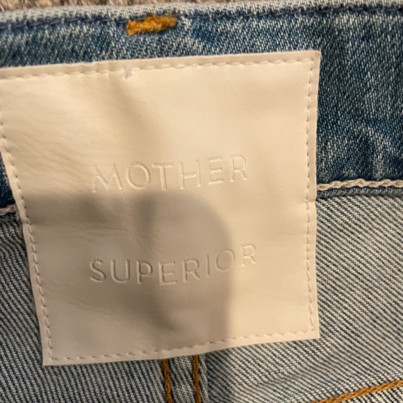 Mother Superior Size 30 High Waist Hiker Hover Undone Hem - Picture 2 of 13